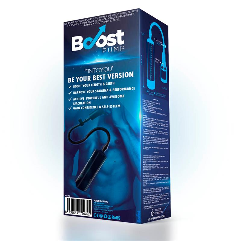BOOST PUMPS Bomba Manual para el Pene PSX02 Negra