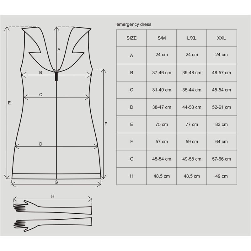 OBSESSIVE Emergency Dress + Estetoscopio